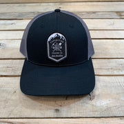 Mens Black Logo Trucker Hats