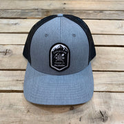 Mens Black Logo Trucker Hats